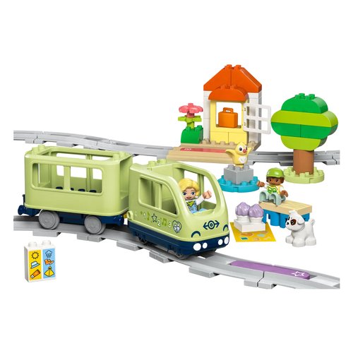 foto del prodotto treno d avventura interattivo lego 10427 duplo town