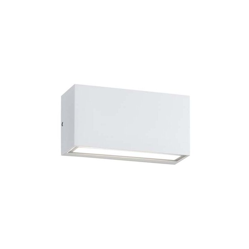foto del prodotto trent applique 2 led bianca biemissione l.14 x h.7