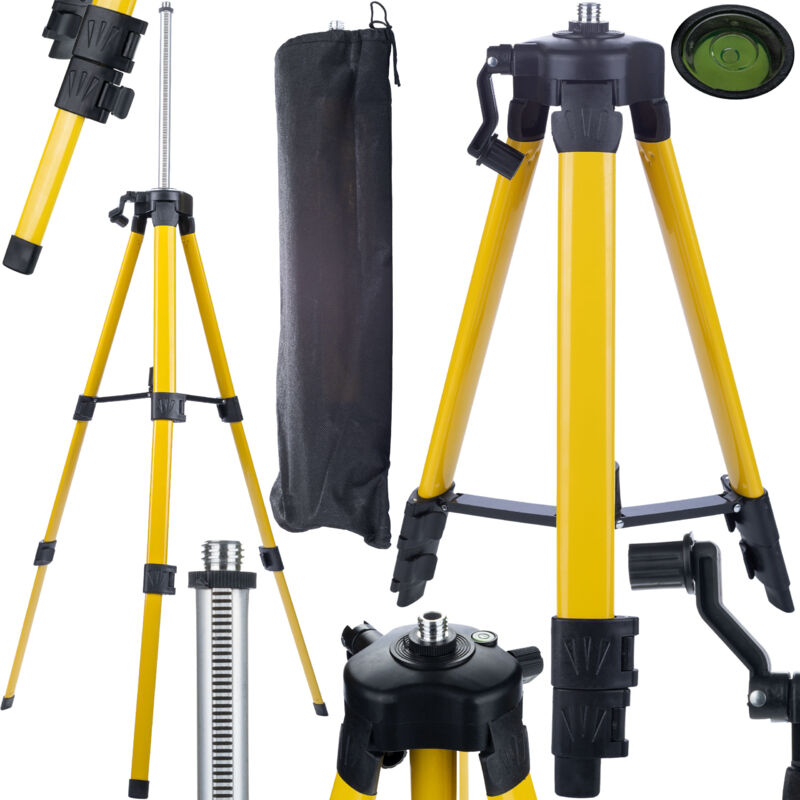 foto del prodotto treppiede 43 120 cm per livella laser rosfix con copertura