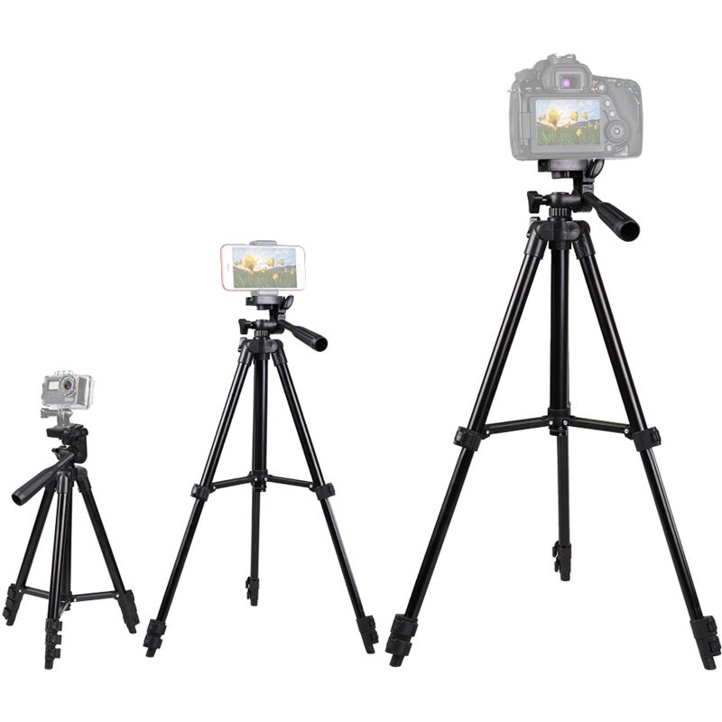 foto del prodotto treppiede tripod 3120 per telefono e fotocamera gopro