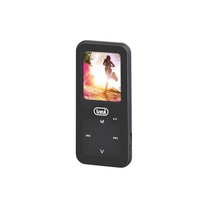 foto del prodotto trevi lettore mp3 8gb lcd 1.8'', contapassi-bluetooth, nero