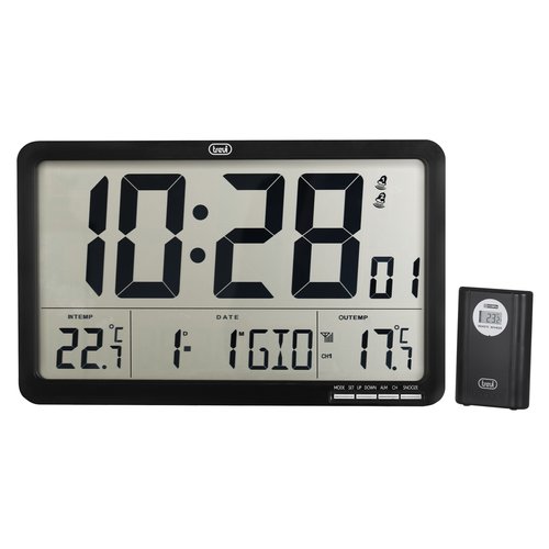 foto del prodotto trevi om 3560 rc nero lcd batteria