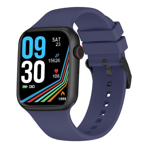 foto del prodotto trevi smartwatch con funzione chiamata wireless ip67 t fit 200 call blu