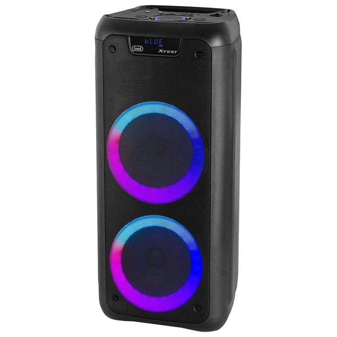 foto del prodotto trevi xfest xf 600 kb altoparlante speaker amplificato portatile con mp3 usb microsd aux-in bluetooth