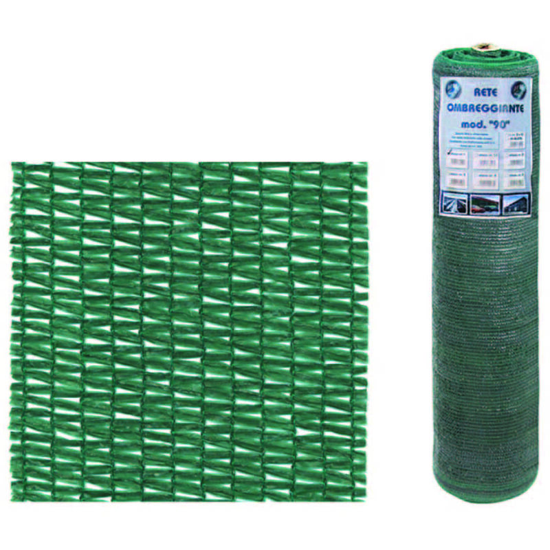foto del prodotto trex rete ombreggiante 90 verde asole rinforzate mt.100x6h.