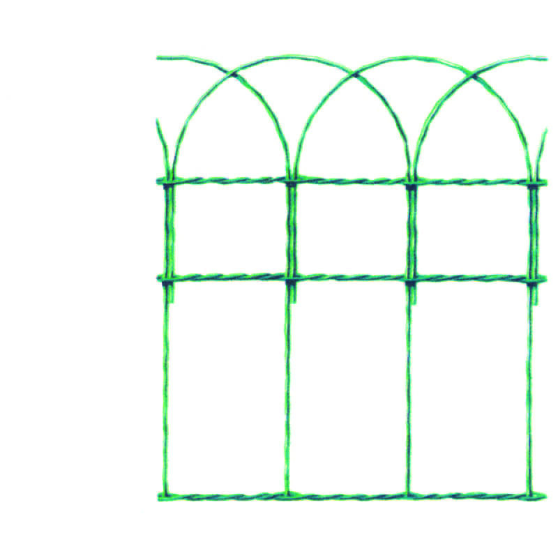 foto del prodotto trex rete plastificata verde ad archetto rotolo mt.25 cm.90h.