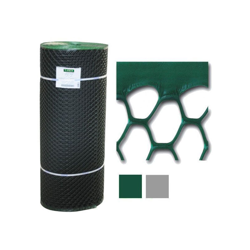 foto del prodotto trex - rete tuttapl esag. h 100 m 50 grigia 09980