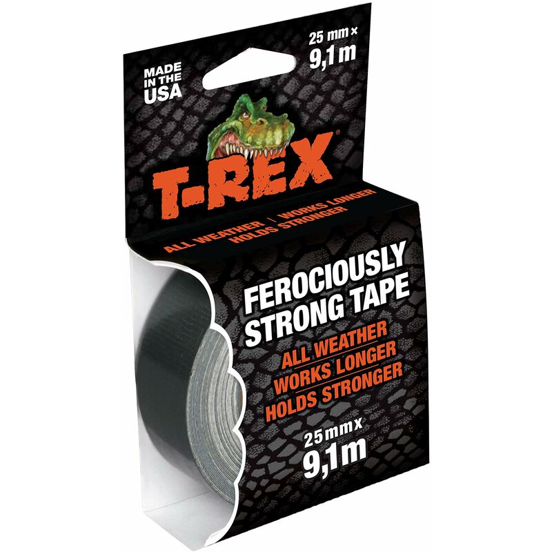 foto del prodotto trex t rex 152390 nastro telato per riparazioni, 25 mm x 9.1 m