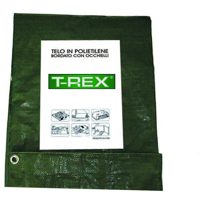foto del prodotto trex telo occhiellato bordato con angoli rinforzati 100 gr. normale mt.5x6 gr.100 al mq. colore verde blu