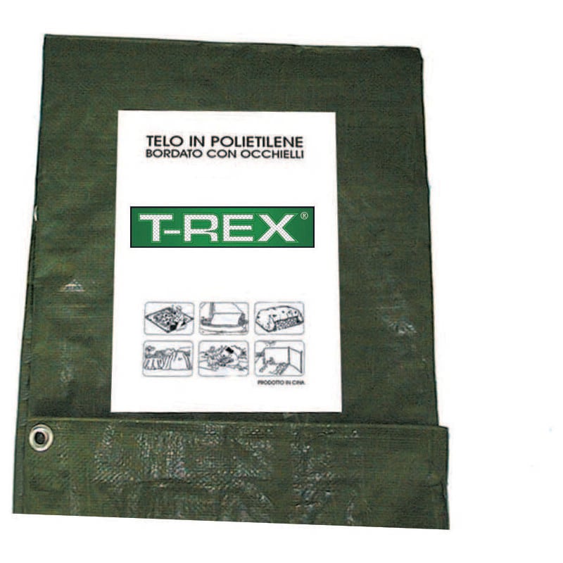 foto del prodotto trex telo occhiellato bordato con angoli rinforzati 150 gr. medio mt.3x5 gr.150 al mq. colore verde blu