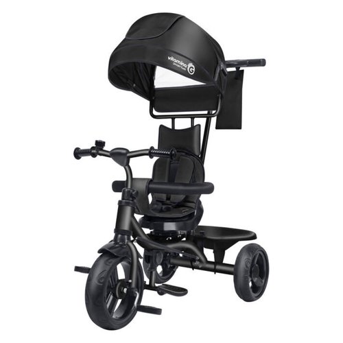 foto del prodotto triciclo globo 05567 vitamina g evo 5 in 1 con parasole nero