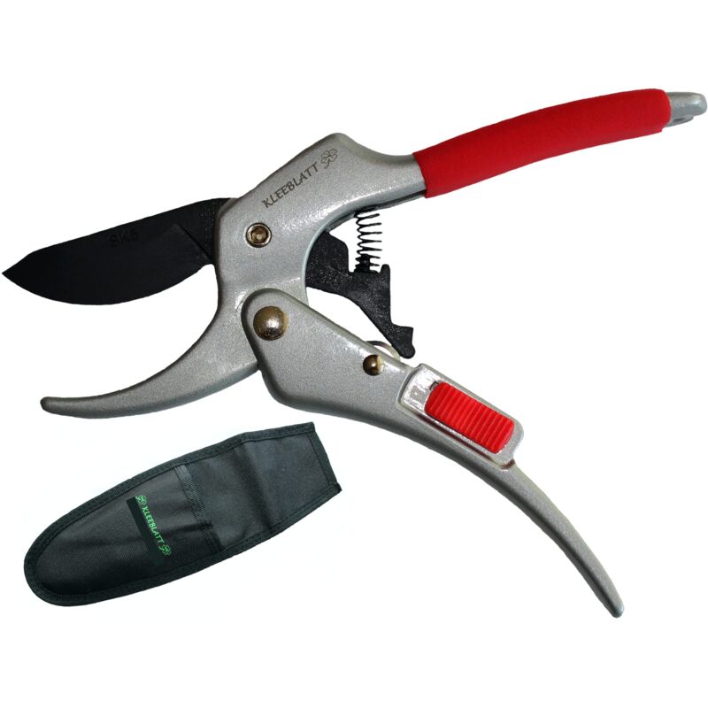 foto del prodotto trifoglio gbr forbici da potatura fino al 60 di potenza forbici da potatura per potatura fino a 26 mm di diametro, impugnatura ergonomica per