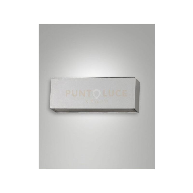 foto del prodotto trigg applique da esterno led 14w 3000k 1300lm 2 luci argento