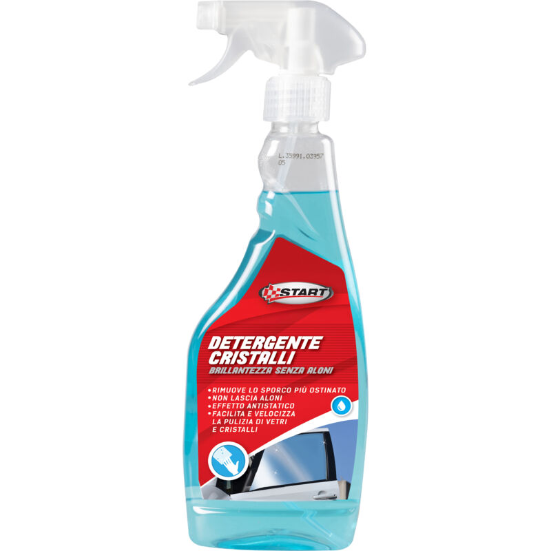 foto del prodotto trigger detergente cristalli effetto antistatico 500 ml per auto