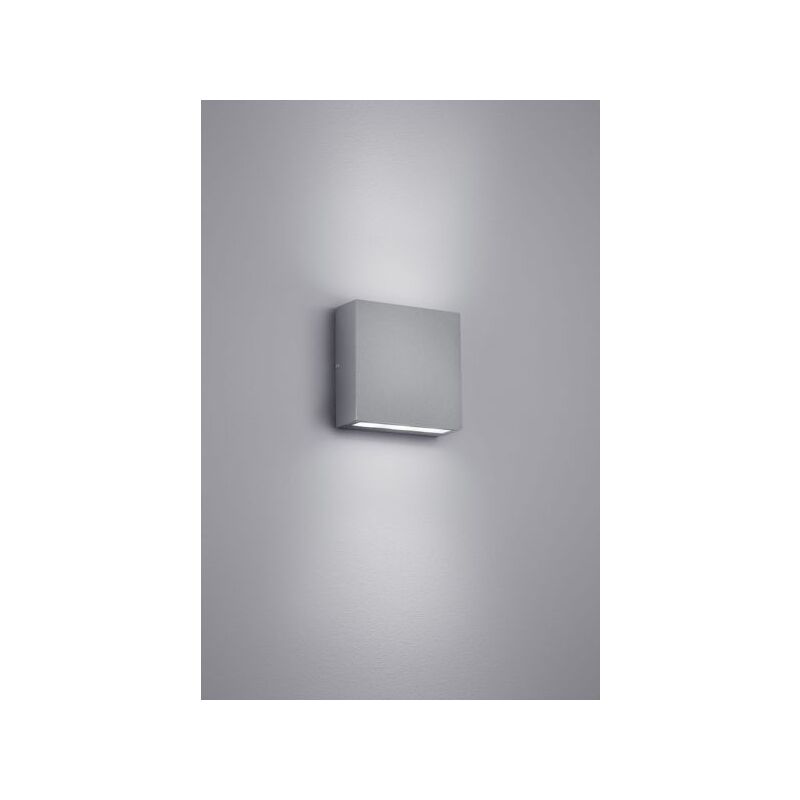 foto del prodotto trio applique 2 led quadrata alluminio thames 229360287