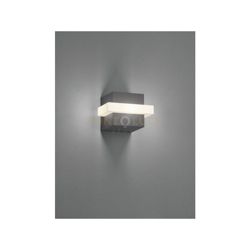 foto del prodotto trio applique a parete esterno mitchell led taglio di luce in antracite 273360142
