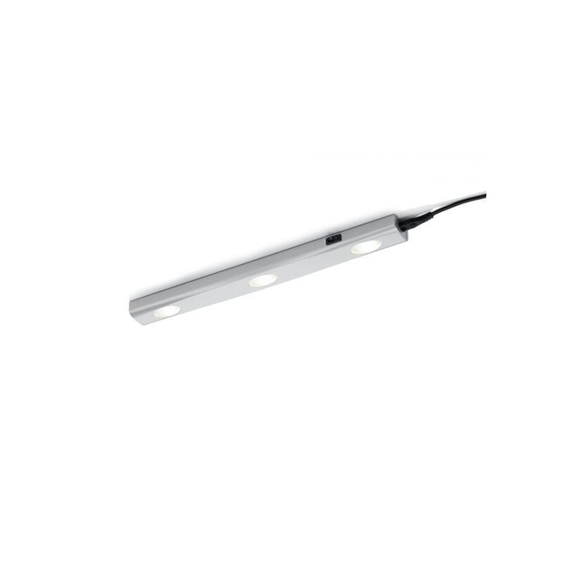 foto del prodotto trio applique a parete reglette led alluminio 3 punti luce aragon 273170387