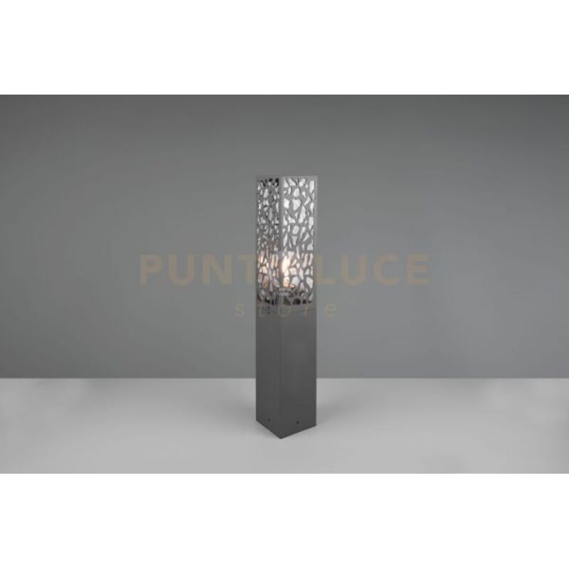 foto del prodotto trio cooper palo da esterno antracite h. 60cm ip44 1 luce attacco e27