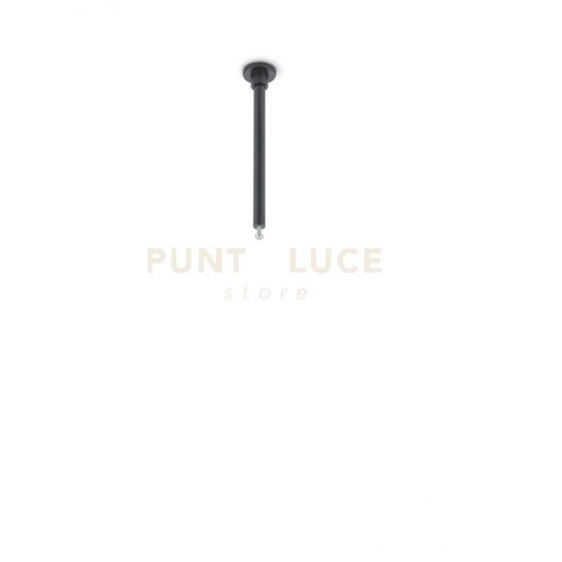 foto del prodotto trio duoline kit 2 distanziatori a soffitto lunghe nero h. 12,5cm per sistema binario