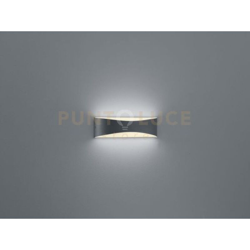 foto del prodotto trio konda applique led 9w 1200lm, 3 antracite bi direzionale 23x7,2cm