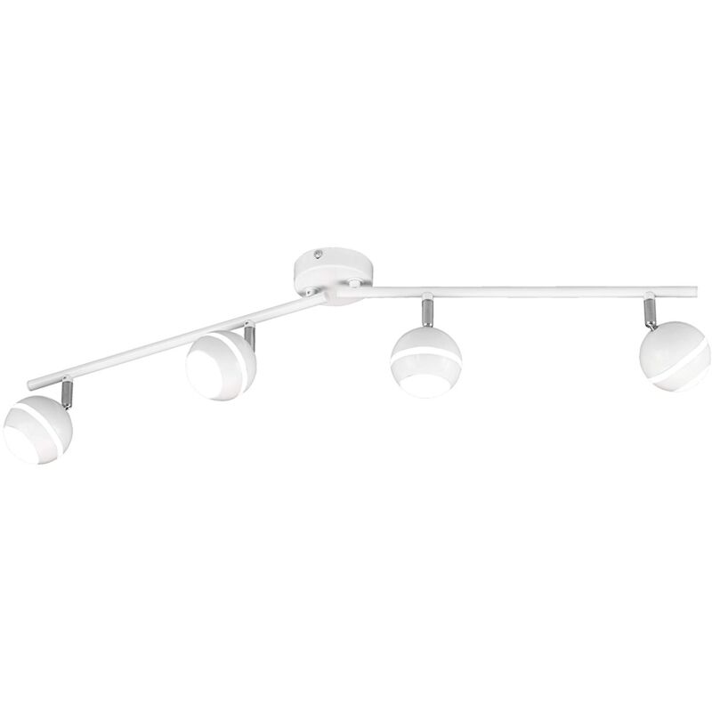foto del prodotto trio leuchten trio 828210401 baloubet faretto led 4x3.8 w, bianco, 85 cm smd 3,8w, unica classe di efficienza energetica a 