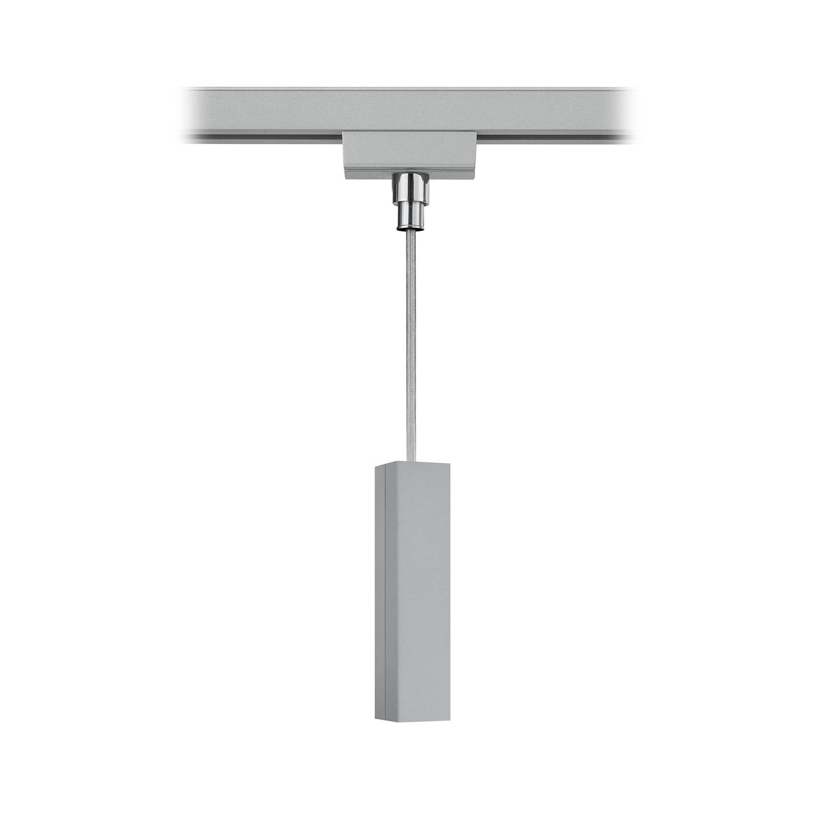 foto del prodotto trio lighting adattatore pendente per binario duoline, titanio