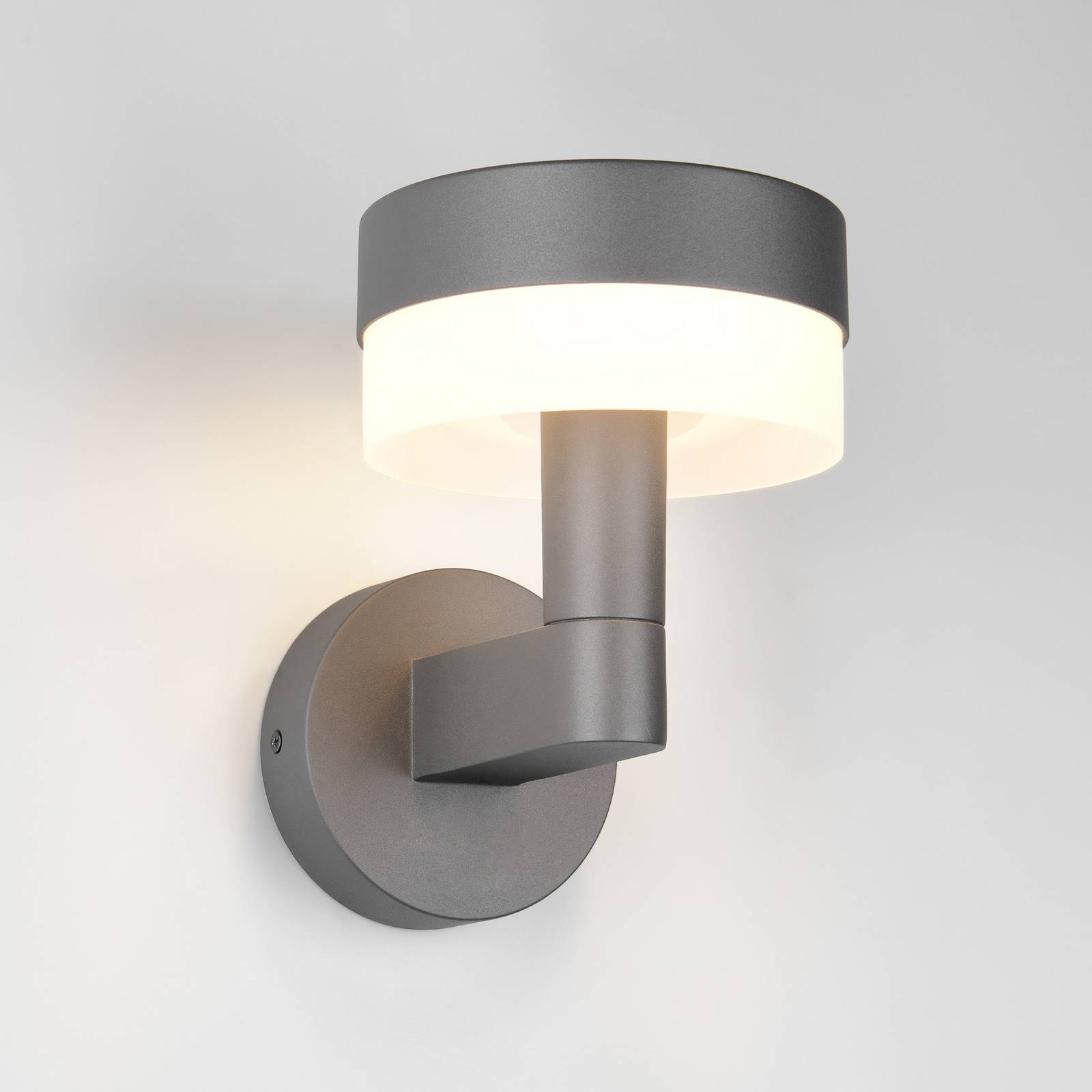 foto del prodotto trio lighting applique da esterni led mackenzie, antracite, alluminio pressofuso