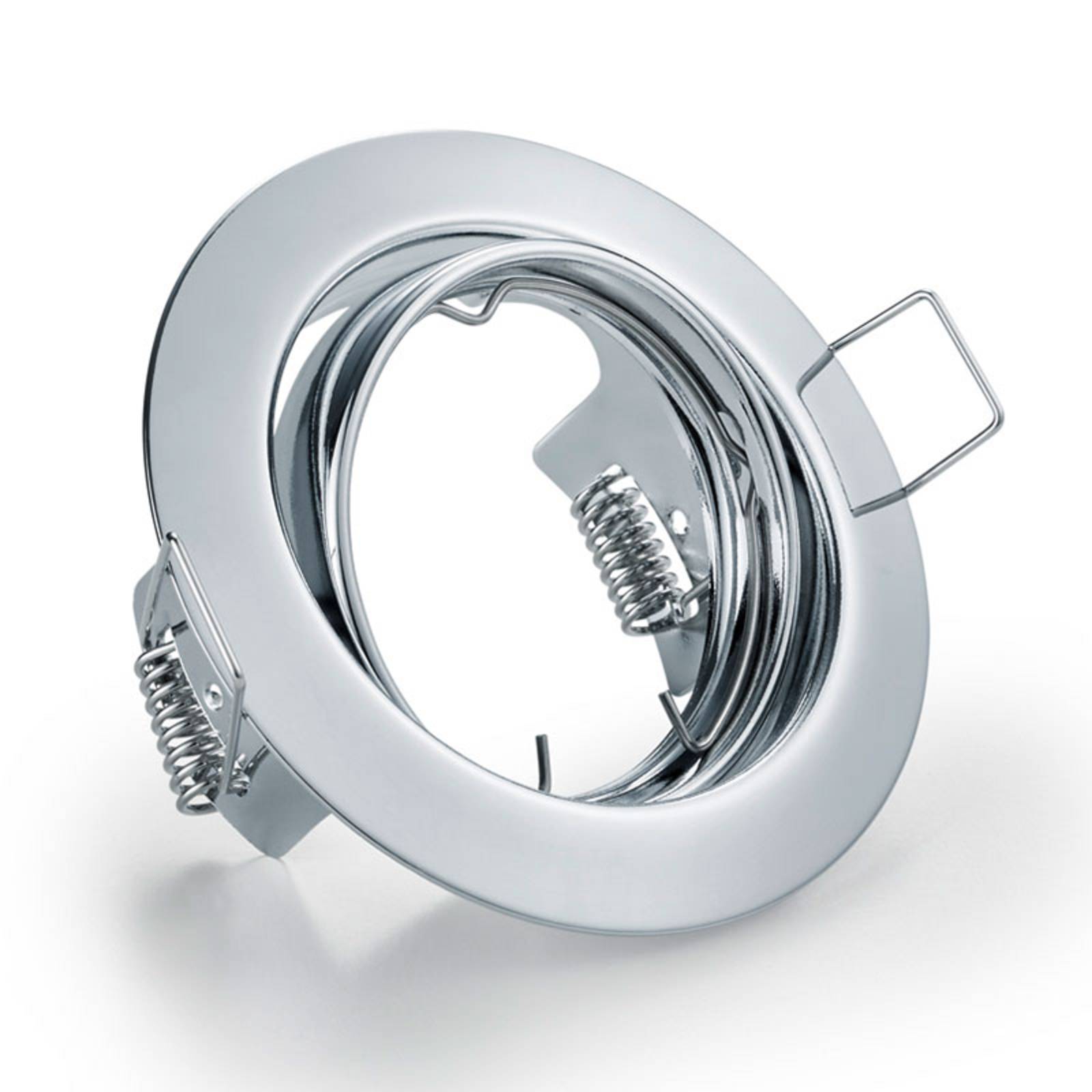 foto del prodotto trio lighting downlight jura di forma rotonda, cromo