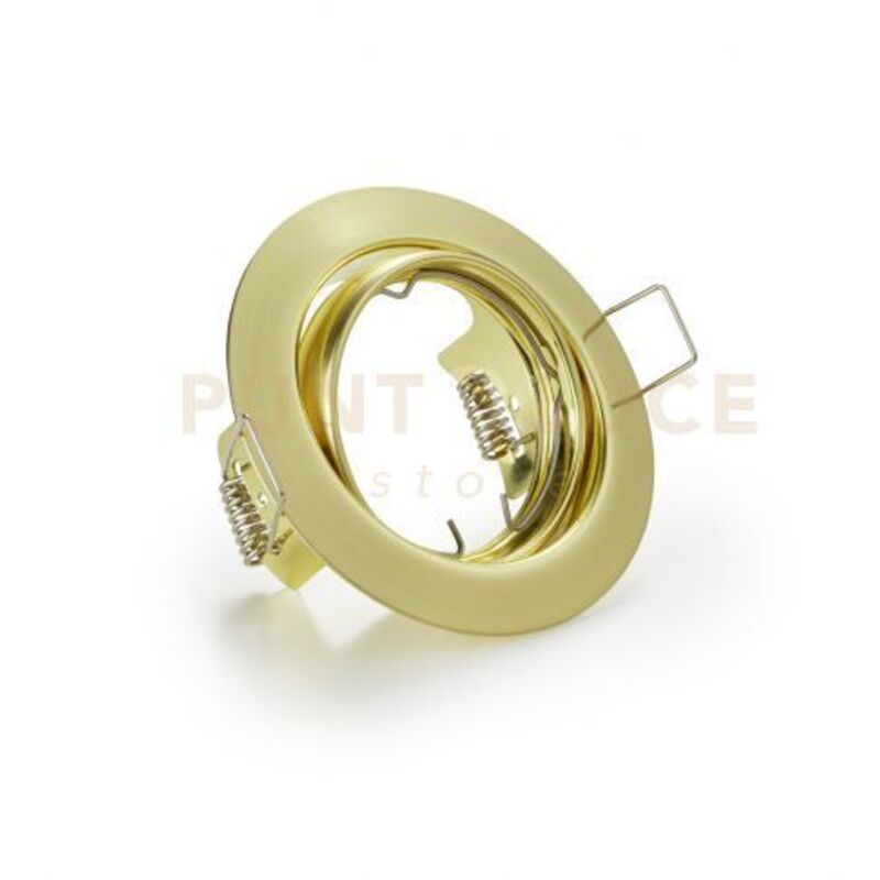 foto del prodotto trio lighting downlight rotondo jura, ottone