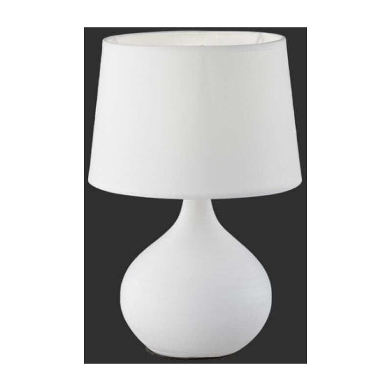 foto del prodotto trio lighting italia lampada da tavolo martin bianca 40w attacco e14 r50371001