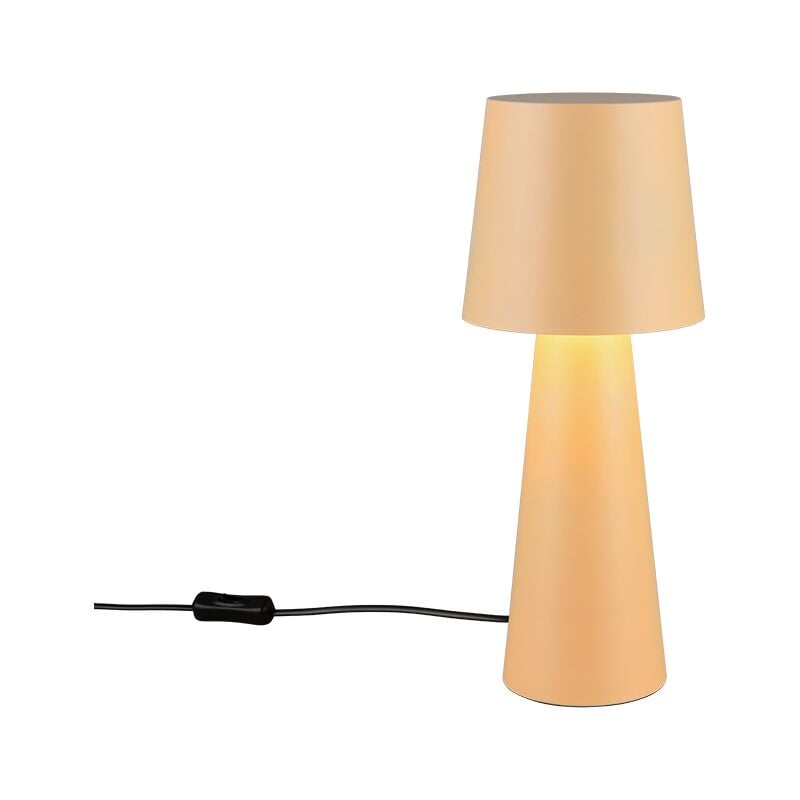 foto del prodotto trio lighting lampada da tavolo nubian attacco 1xe27 max 10w beige 562900144