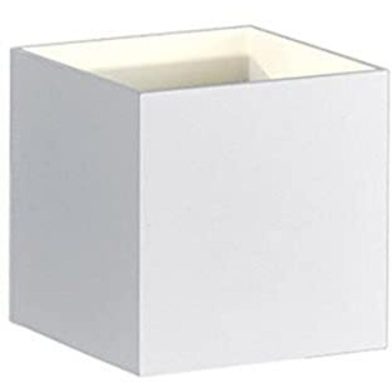 foto del prodotto trio - louis applique led 4,3w 430lm, 3000k cubo bi-direzionale colore bianco h.10cm