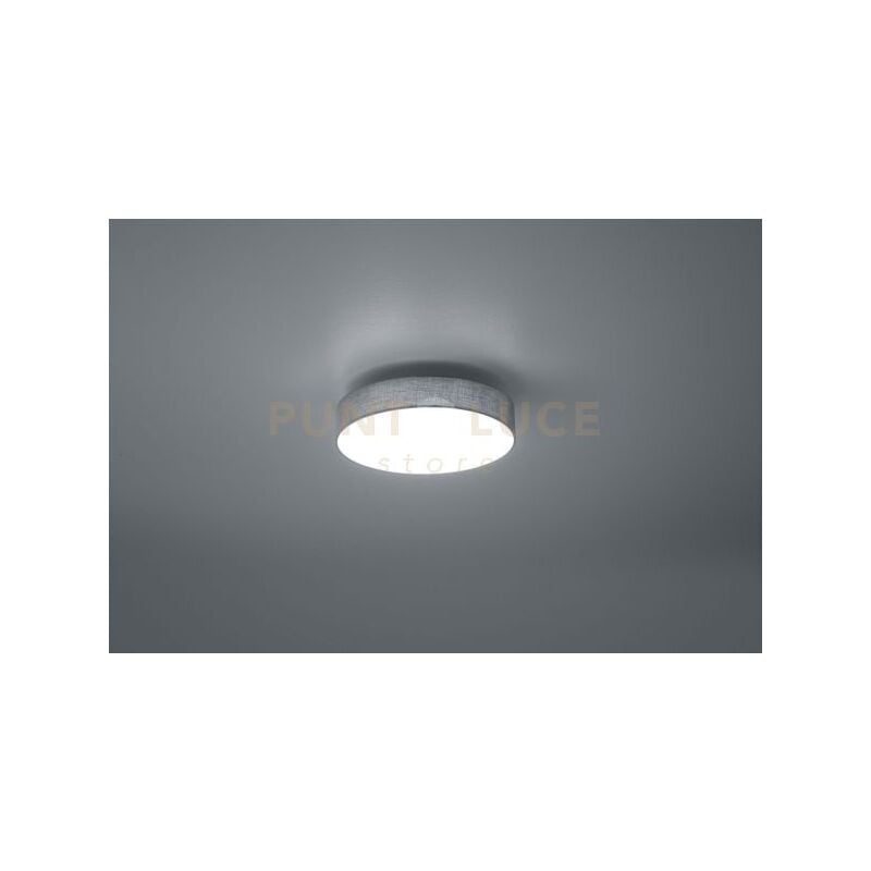 foto del prodotto trio plafoniera lugano 621911211 grigio 30cm