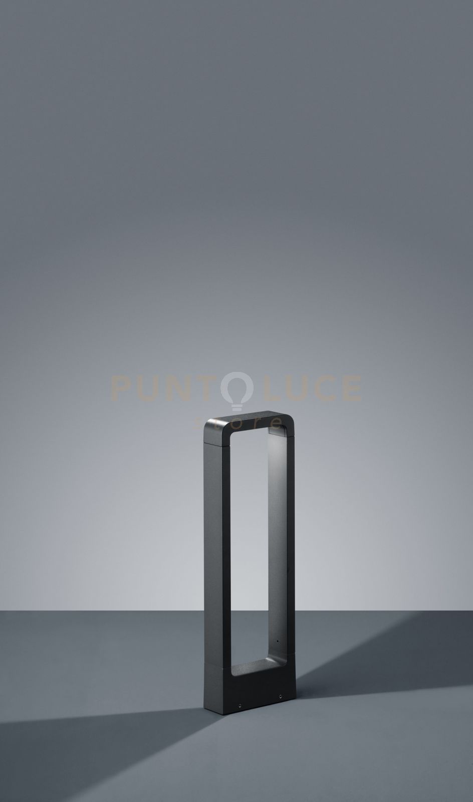 foto del prodotto trio reno palo basso led 4,5w 450lm, 3000k rettangolare antracite h50cm ip54