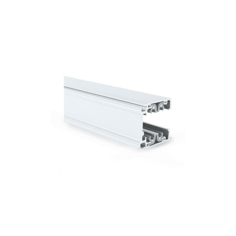 foto del prodotto triphase double sense rail per led spot ac220 240v bianco 2m