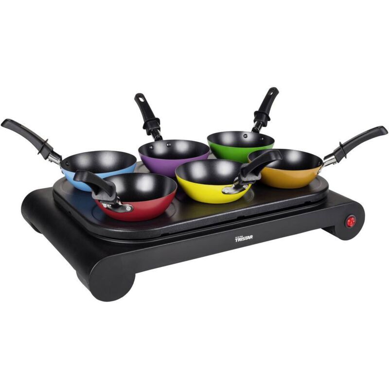 foto del prodotto tristar bp 2827 bp 2827 kit wok elettrico nero