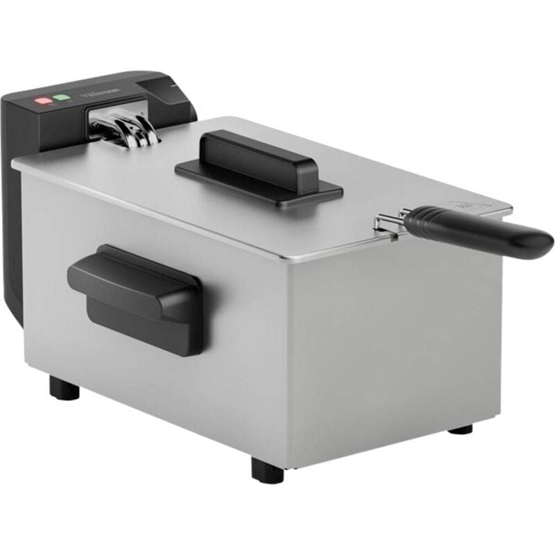foto del prodotto tristar friggitrice 3 l 2000 w argento, nero