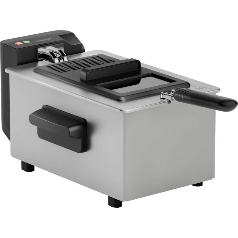 foto del prodotto tristar friggitrice 3 l 2000 w argento, nero