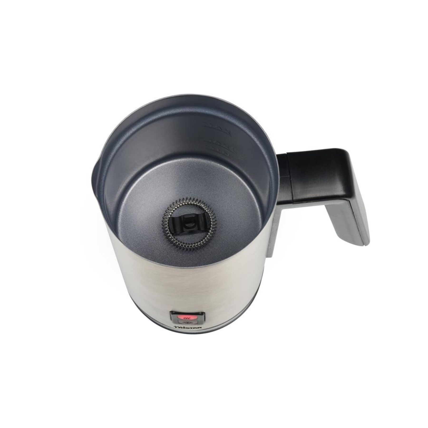 foto del prodotto tristar mk 2277 montalatte e scaldalatte automatico nero, acciaio inox