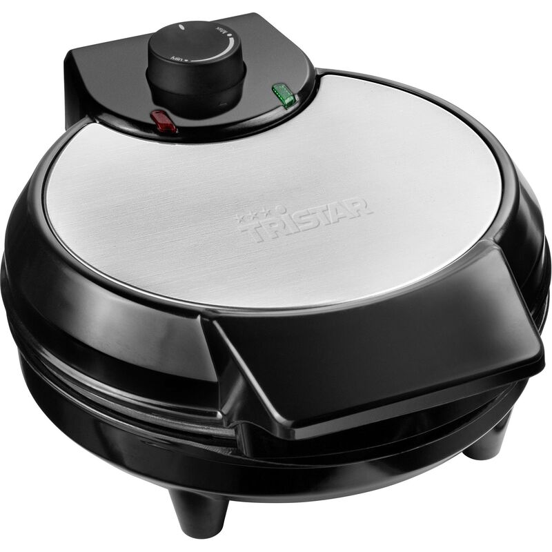 foto del prodotto tristar piastra per cialde 700w nera acciaio inossidabile wf1160