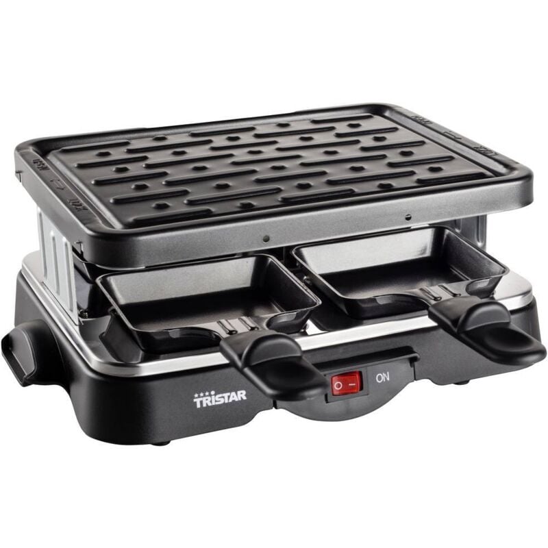 foto del prodotto tristar ra 2949 raclette 4 vaschette nero
