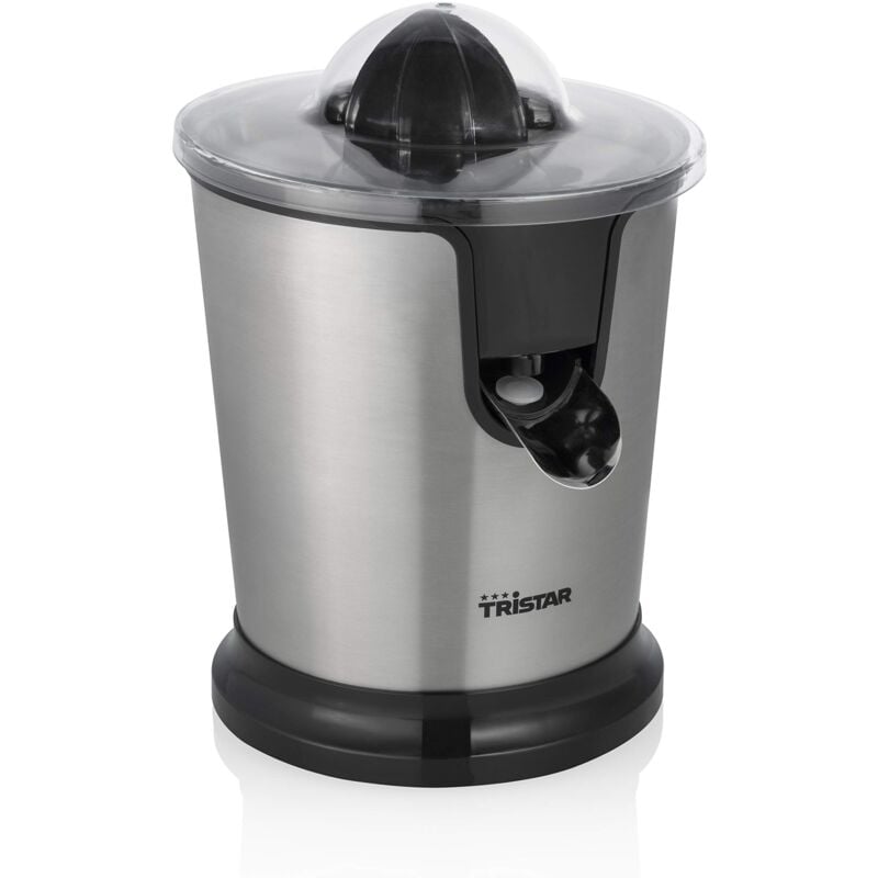 foto del prodotto tristar spremiagrumi elettrico semiprofessionale cp 3002, acciaio inossidabile, argento