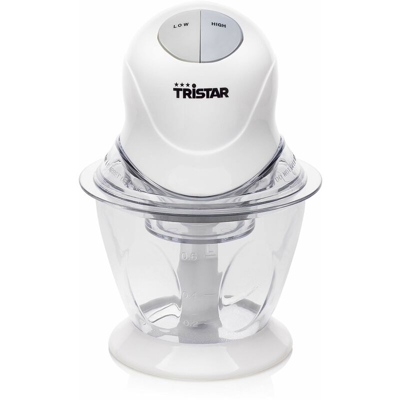 foto del prodotto tristar tritatutto ciotola in plastica 0,6 lt lame in acciaio inox