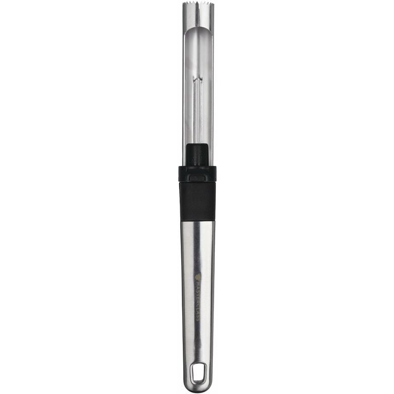 foto del prodotto tritacarne e sbucciatore di mele con espulsione del torsolo, acciaio inox, 25 cm masterclass