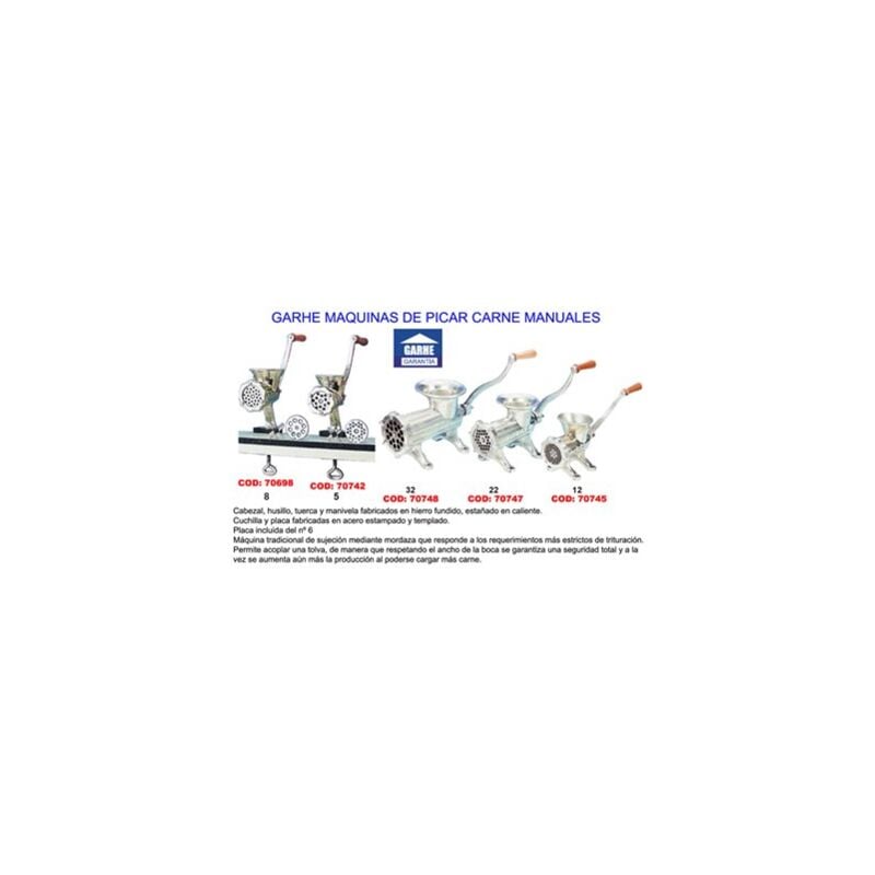 foto del prodotto tritacarne manuale n. 5 00005