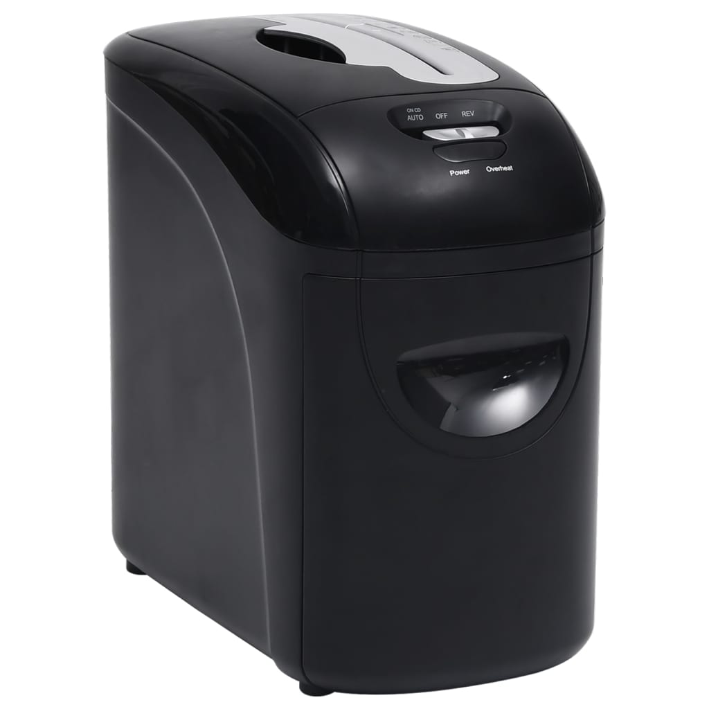 foto del prodotto tritadocumenti 10 fogli micro taglio nerocod mxl 78950