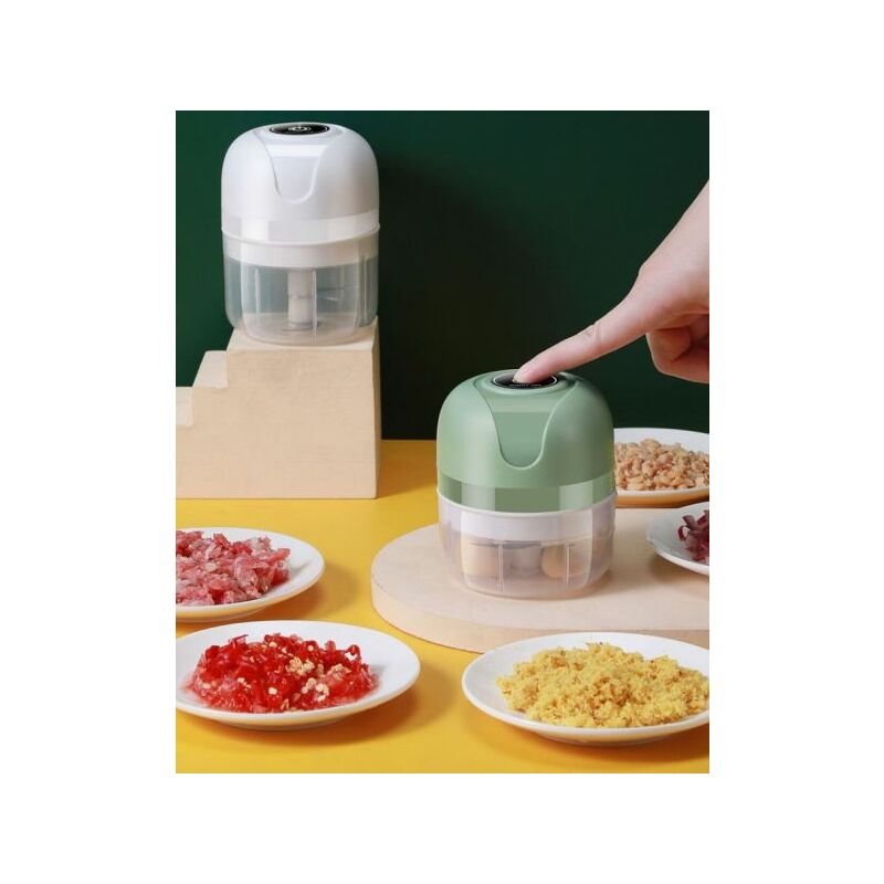 foto del prodotto tritatutto frullatore mixer carne verdure spezie elettrico 23w 250ml rh668