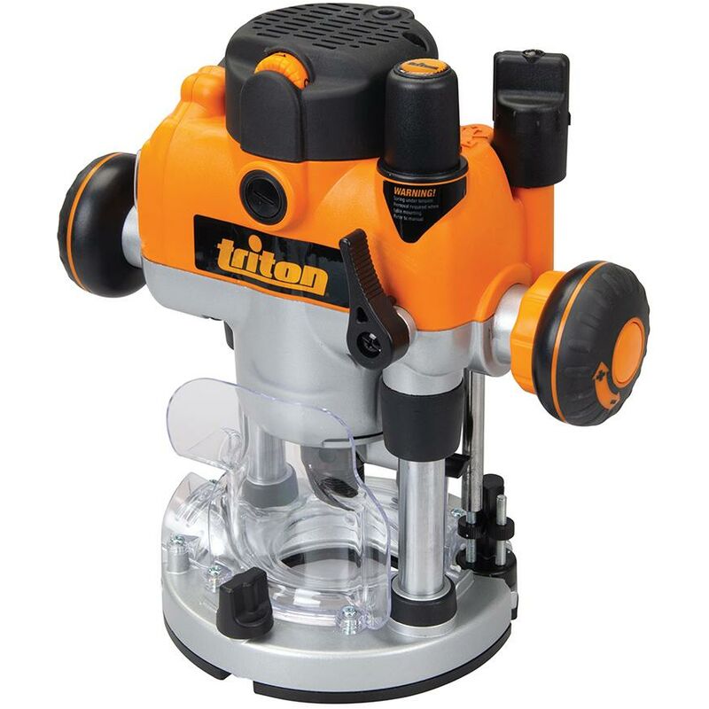 foto del prodotto triton fresatrice di precisione a immersione con doppia funzione 1400 w mof001