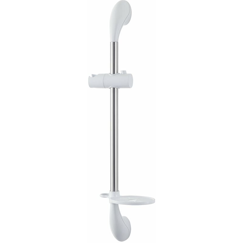 foto del prodotto triton showers joshua asta doccia con saliscendi, bianco