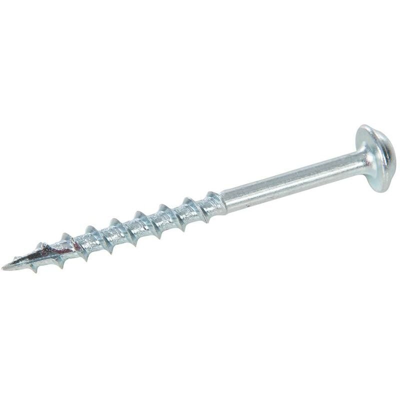 foto del prodotto triton - viti a scomparsa in zinco con testa a rondella filettatura grossa 8 x 1', 500 p.zi